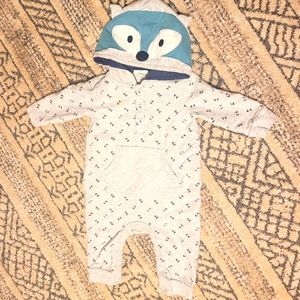 (3-6 Months)- Baby Boy Cat & Jack Jumpsuit